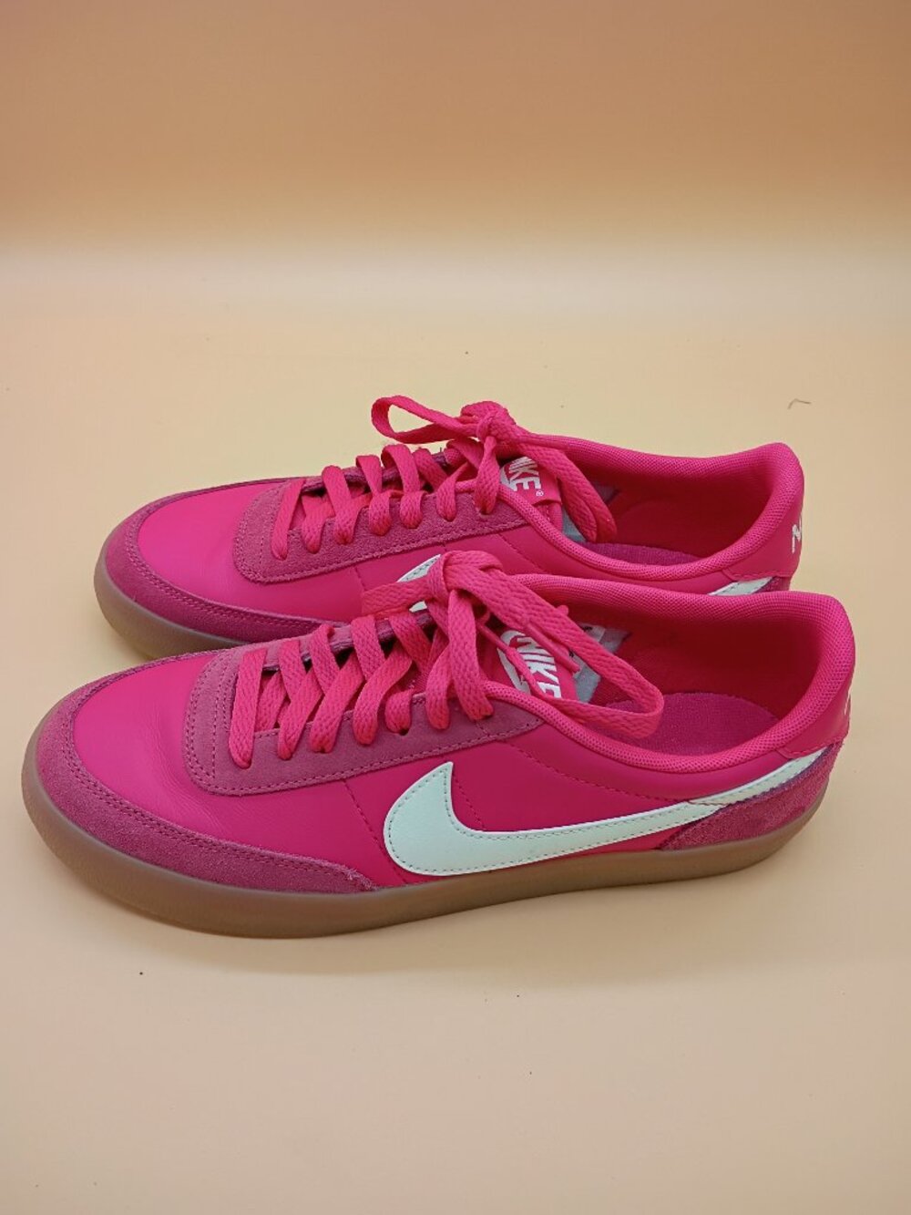 Size 8.5 - Nike Killshot 2 Aster Pink Women's Classic Trainers EUC - Picture 3 of 7